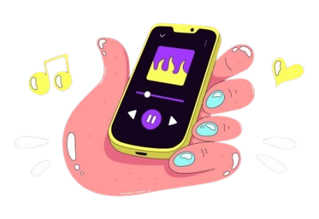 illustration deezer